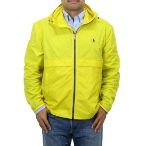 Polo by Ralph Lauren Pony Logo Men's Zip-up Hooded Windbreaker